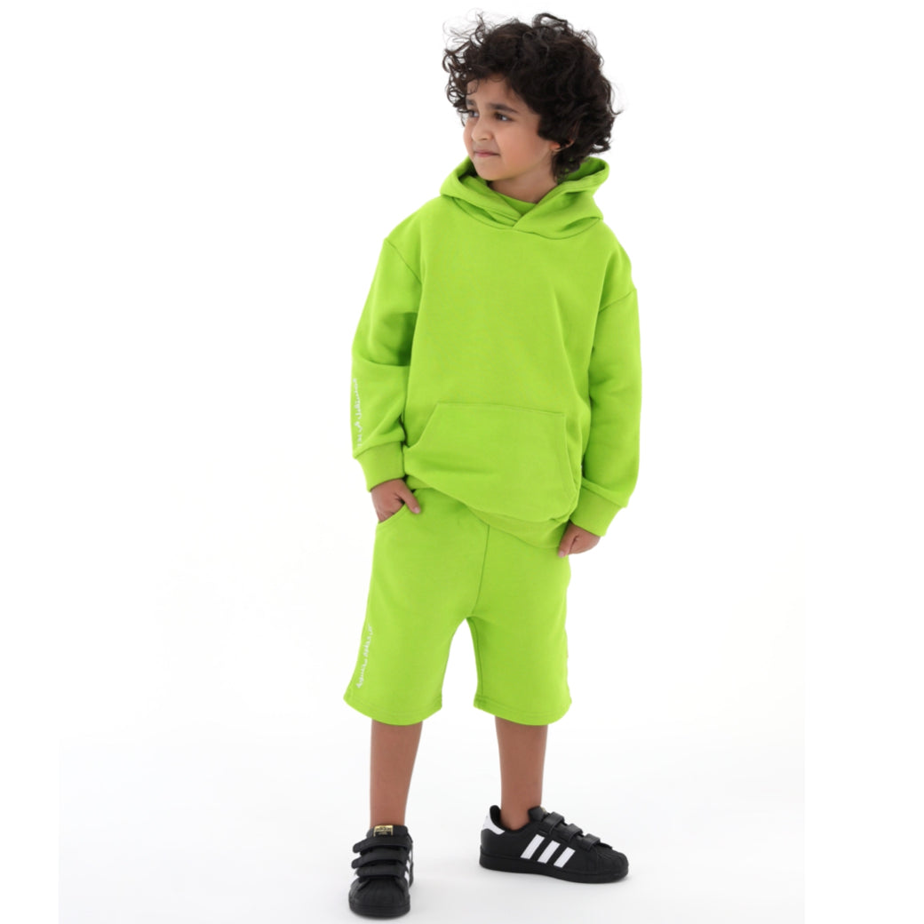 Short Pants Kids Green Oryx - Baby Elephant Organic Wear