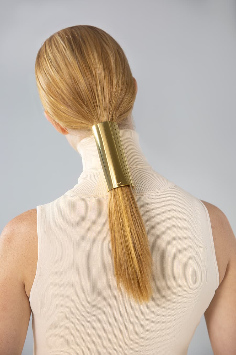 Long hair cuff in gold - Mam