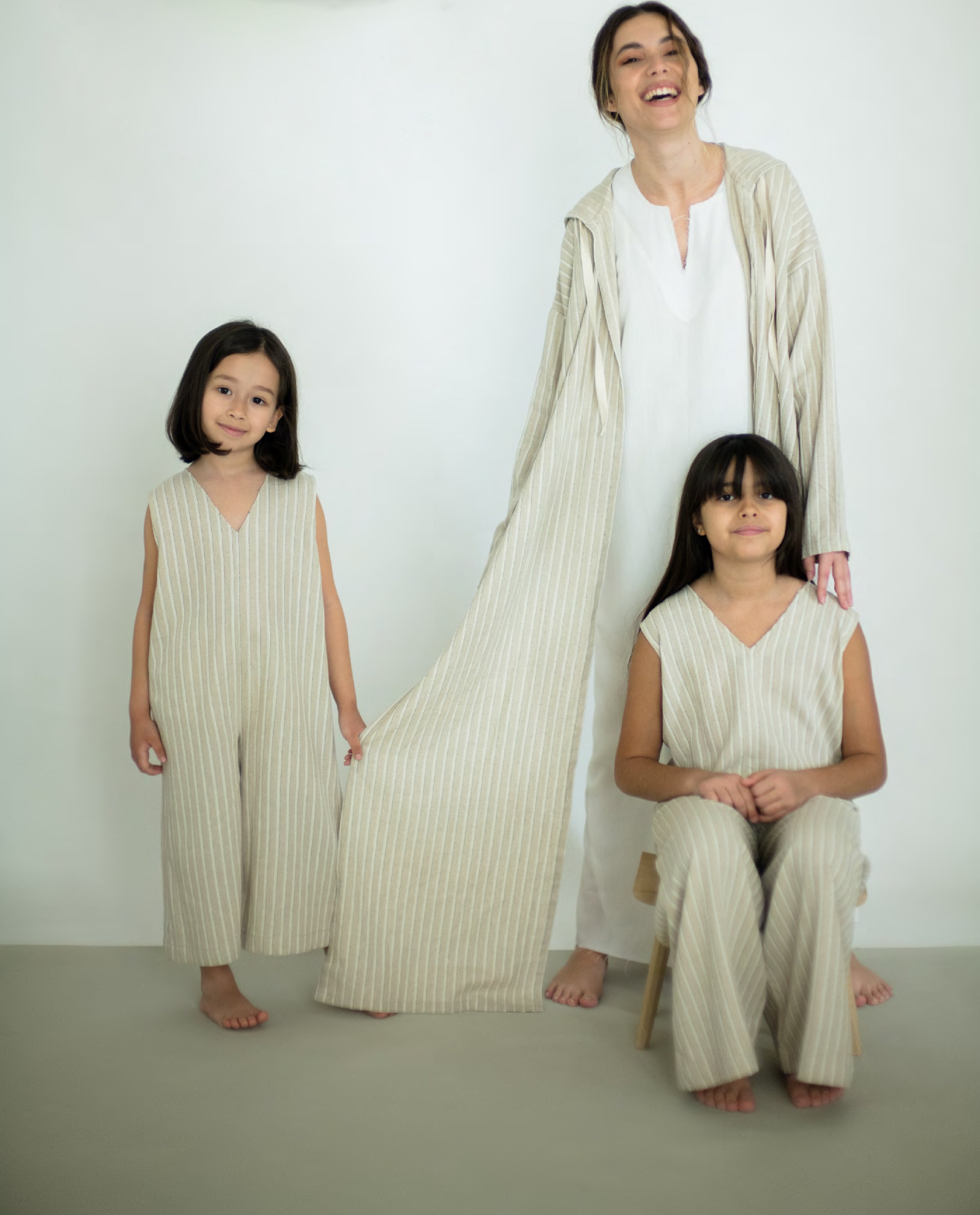 Beigh Hooded Kaftan - Like mom