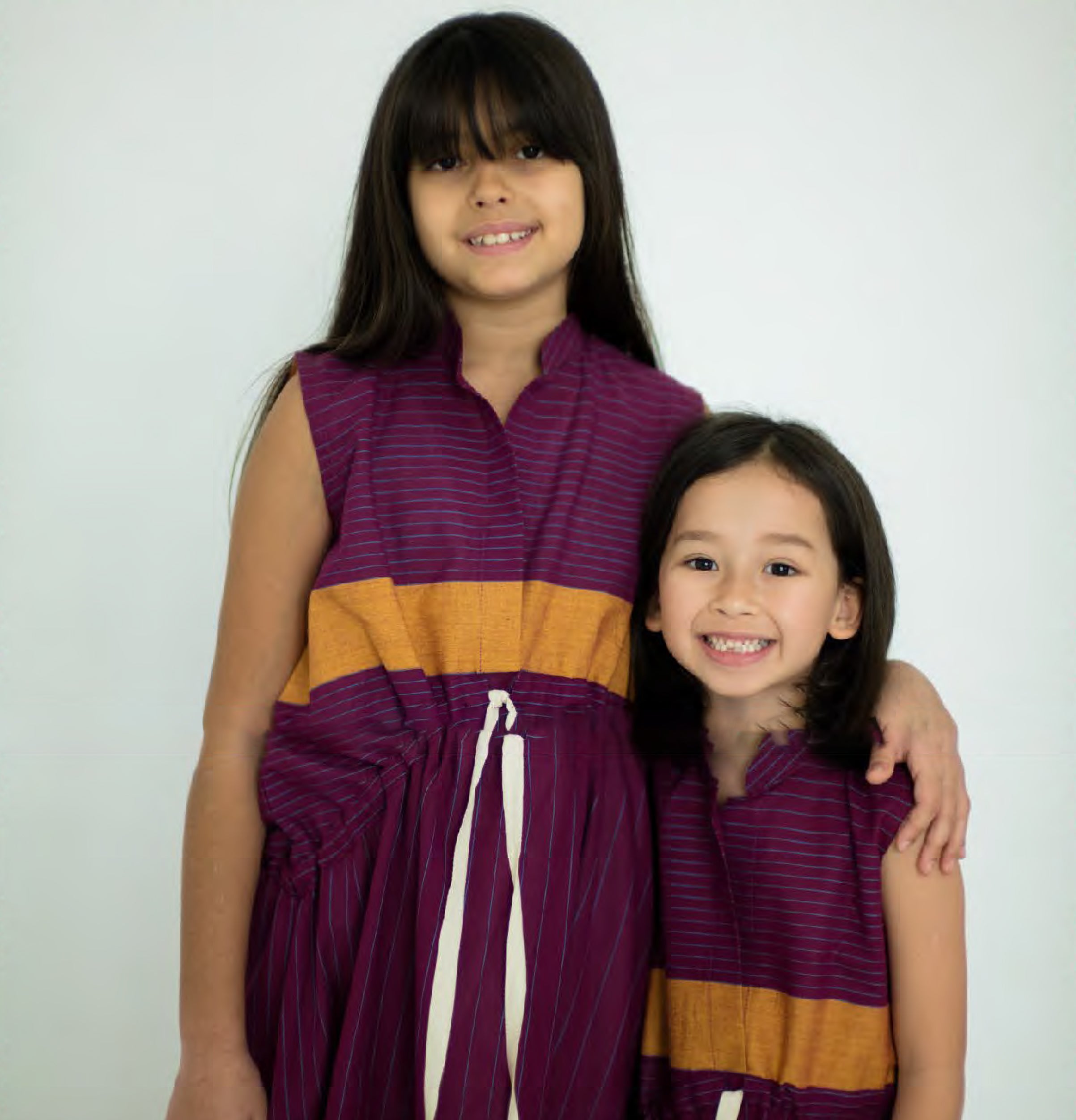 Girl in Purple Kaftan - Like mom