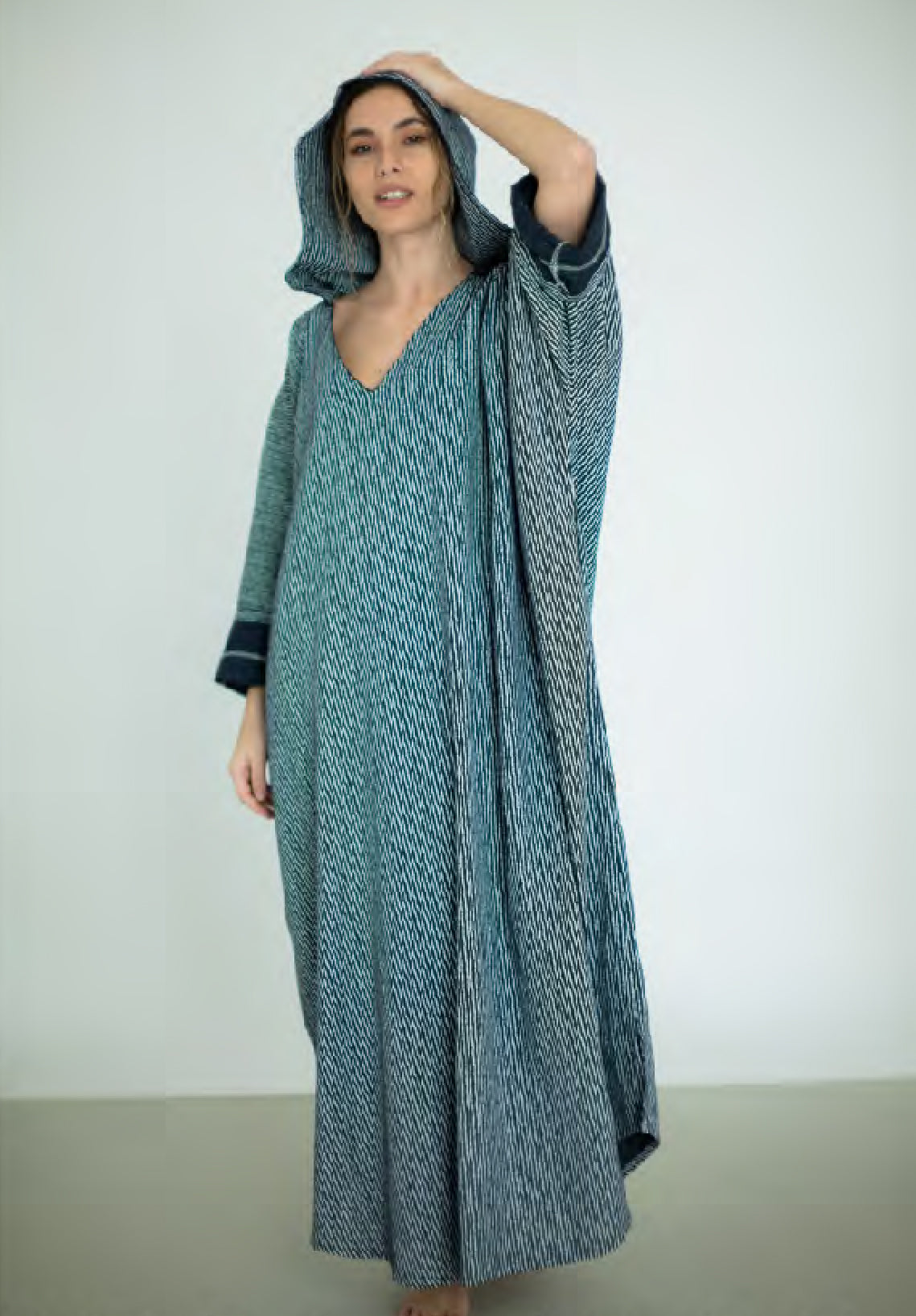 Comfy in Navy Kaftan - Like mom