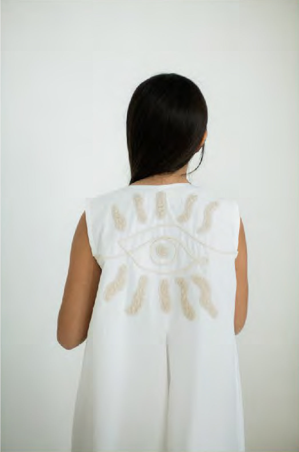 All White Kaftan - Like mom