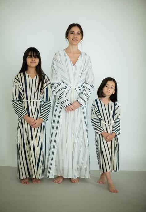 Mix & Strip Kaftan - Like mom
