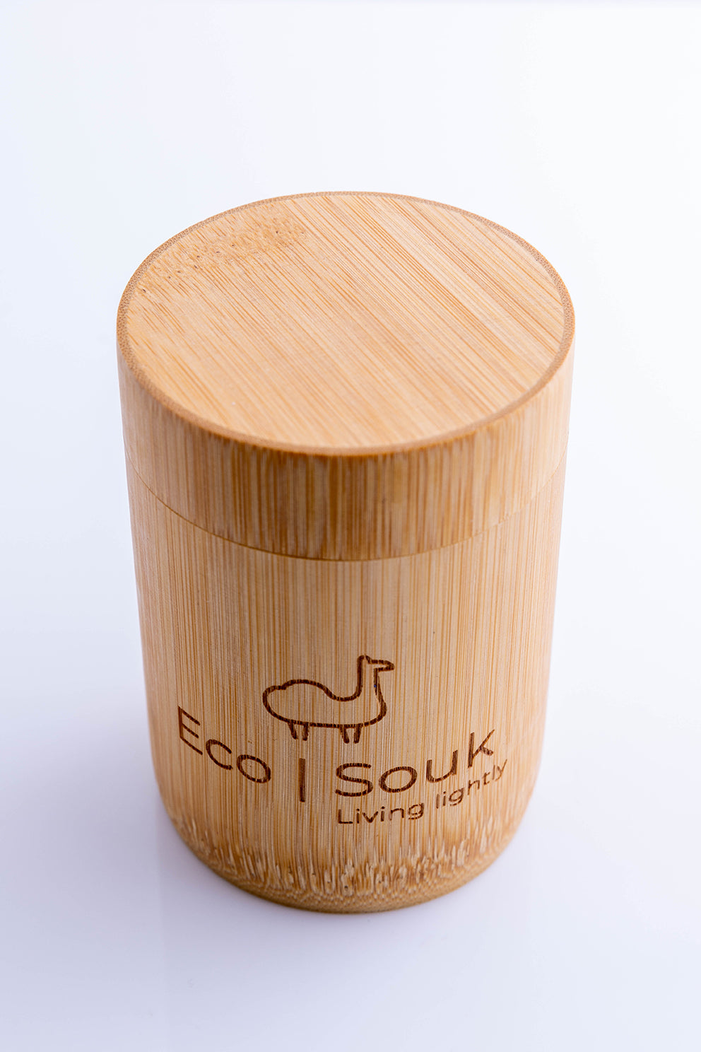 Cotton Buds Bamboo Holder - EcoSouk