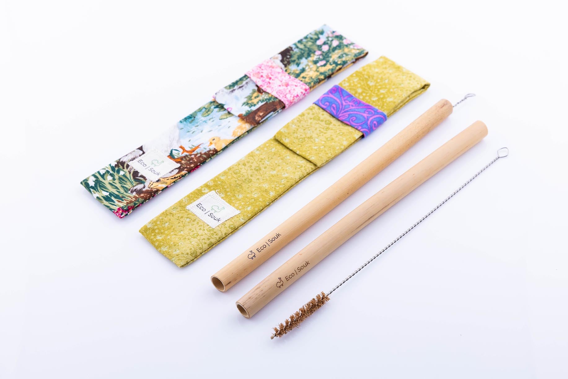 Bamboo Straw Set - EcoSouk