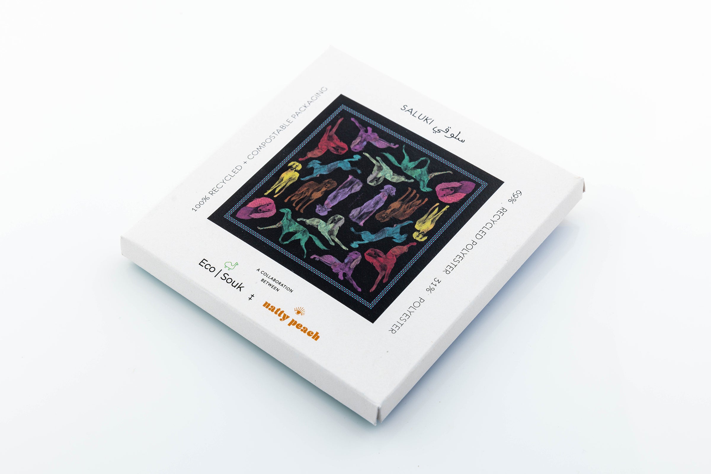Saluki Hand Designed Scarf - EcoSouk
