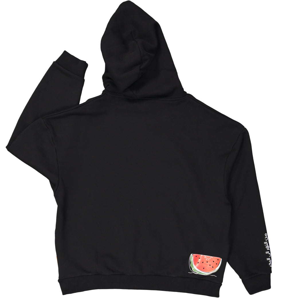 Adult Hoodie Watermelon - Baby Elephant Organic Wear