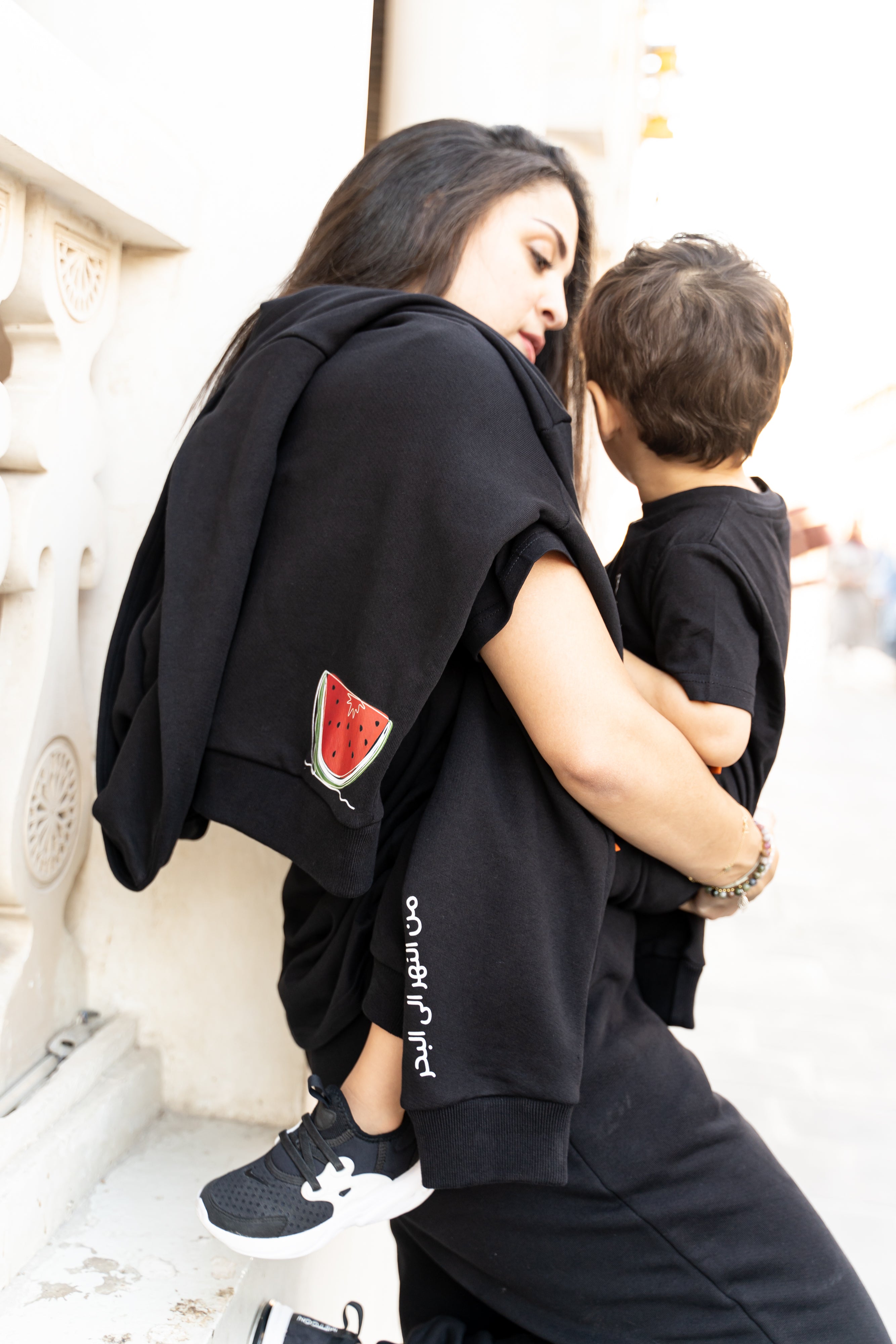 Adult Hoodie Watermelon - Baby Elephant Organic Wear
