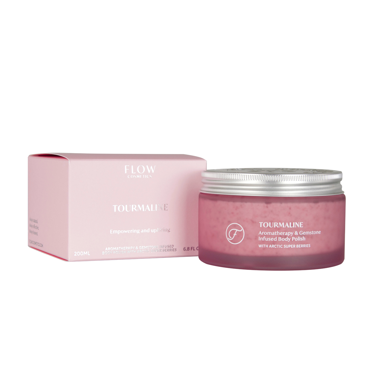 Tourmaline - Aromatherapy & Gemstone Body Polish - The Konjac Sponge Co.