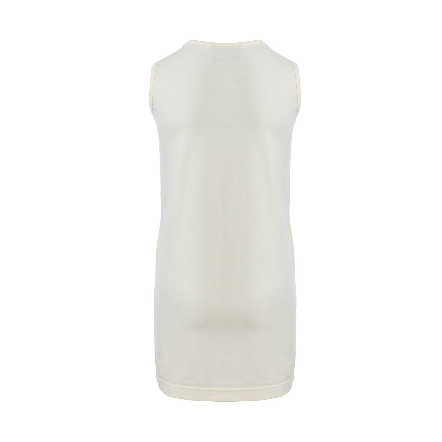 Off-White T-Shirt Dress with Rice Paddy - Infantium Victoria