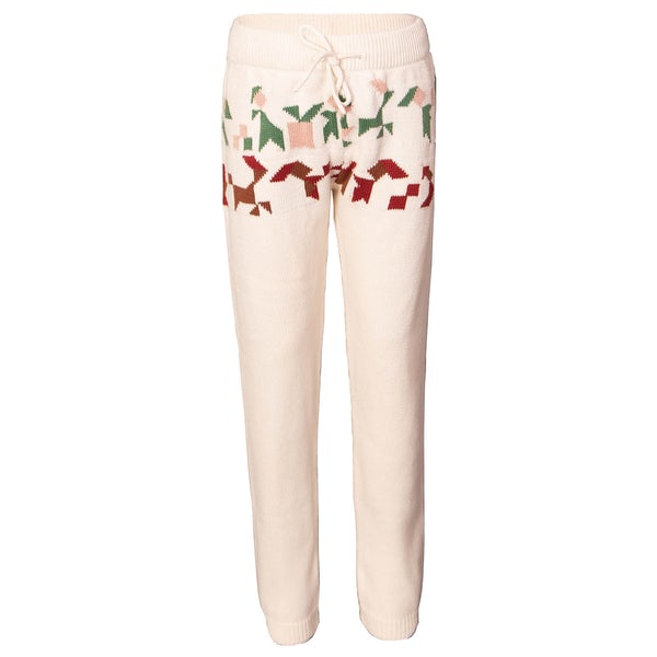 Off White Knitted Pants - Infantium Victoria
