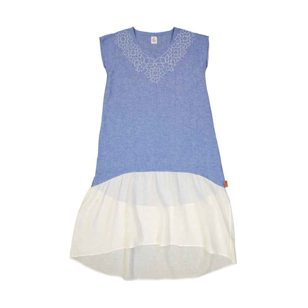 Linen Dress for Ladies - Baby Elephant Organic Wear