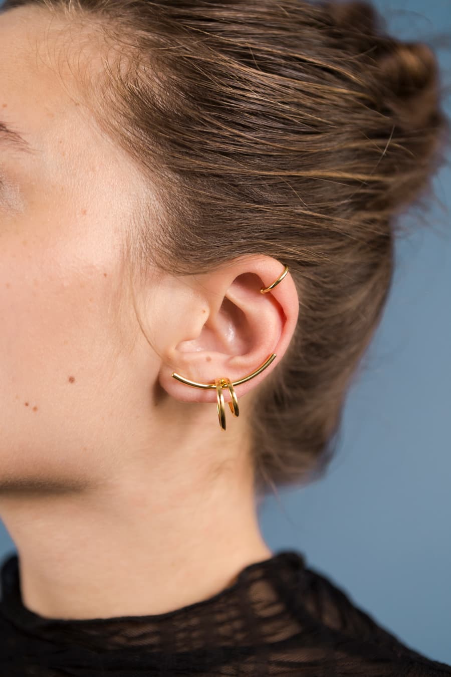 Versatile golden ear cuff pack 3 - Mam