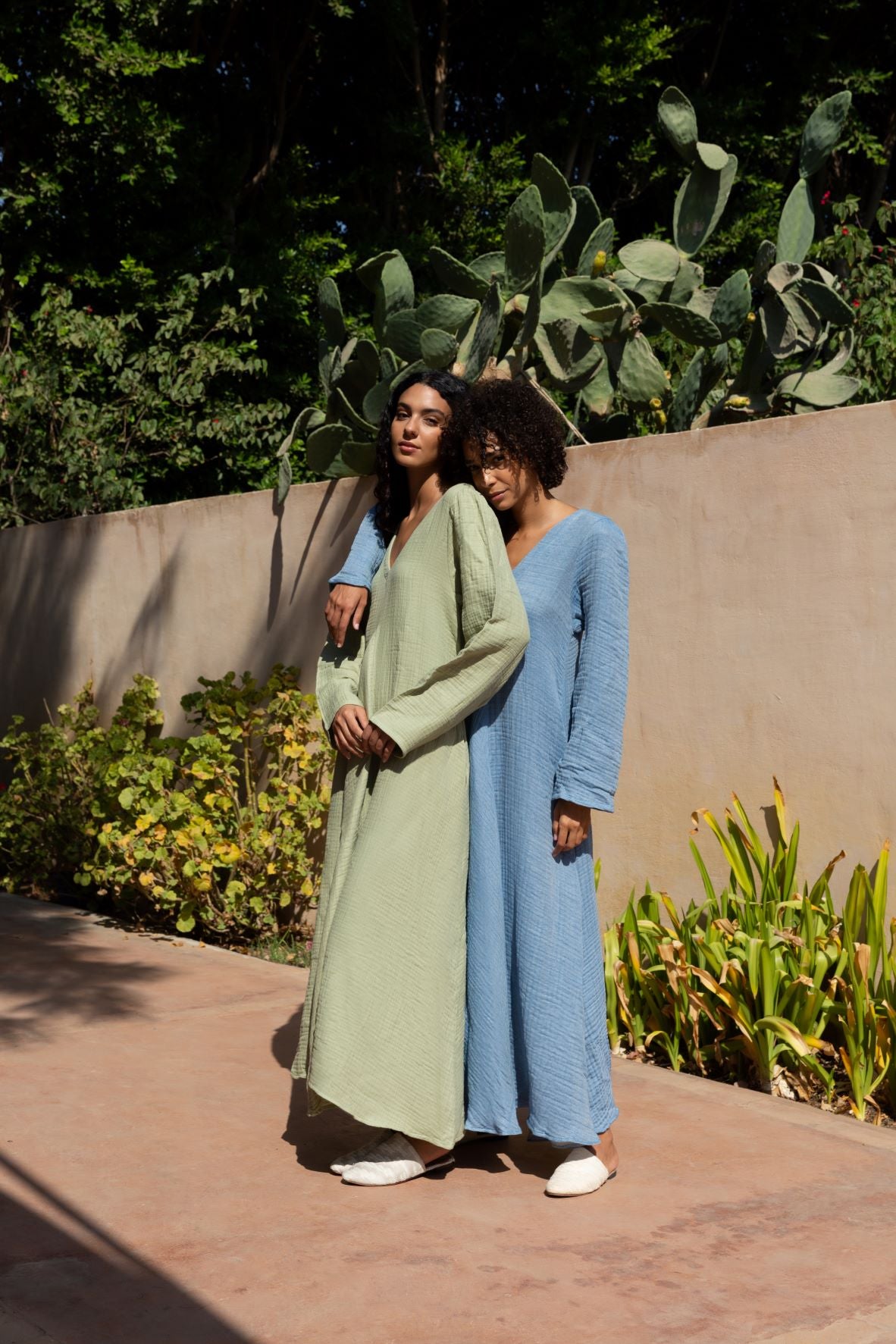 Cotton Muslin Airy Dress - Maya Eco