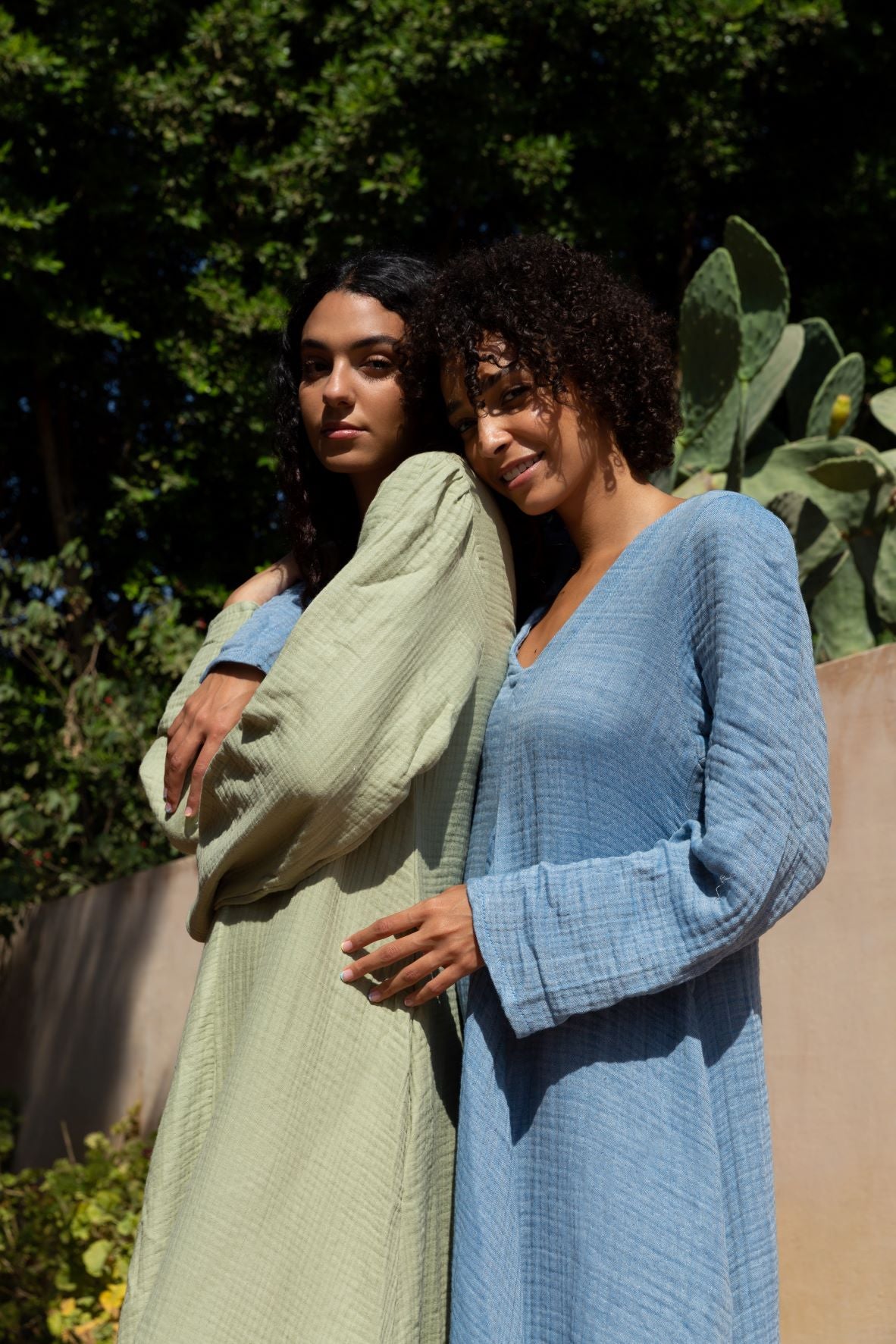Cotton Muslin Airy Dress - Maya Eco