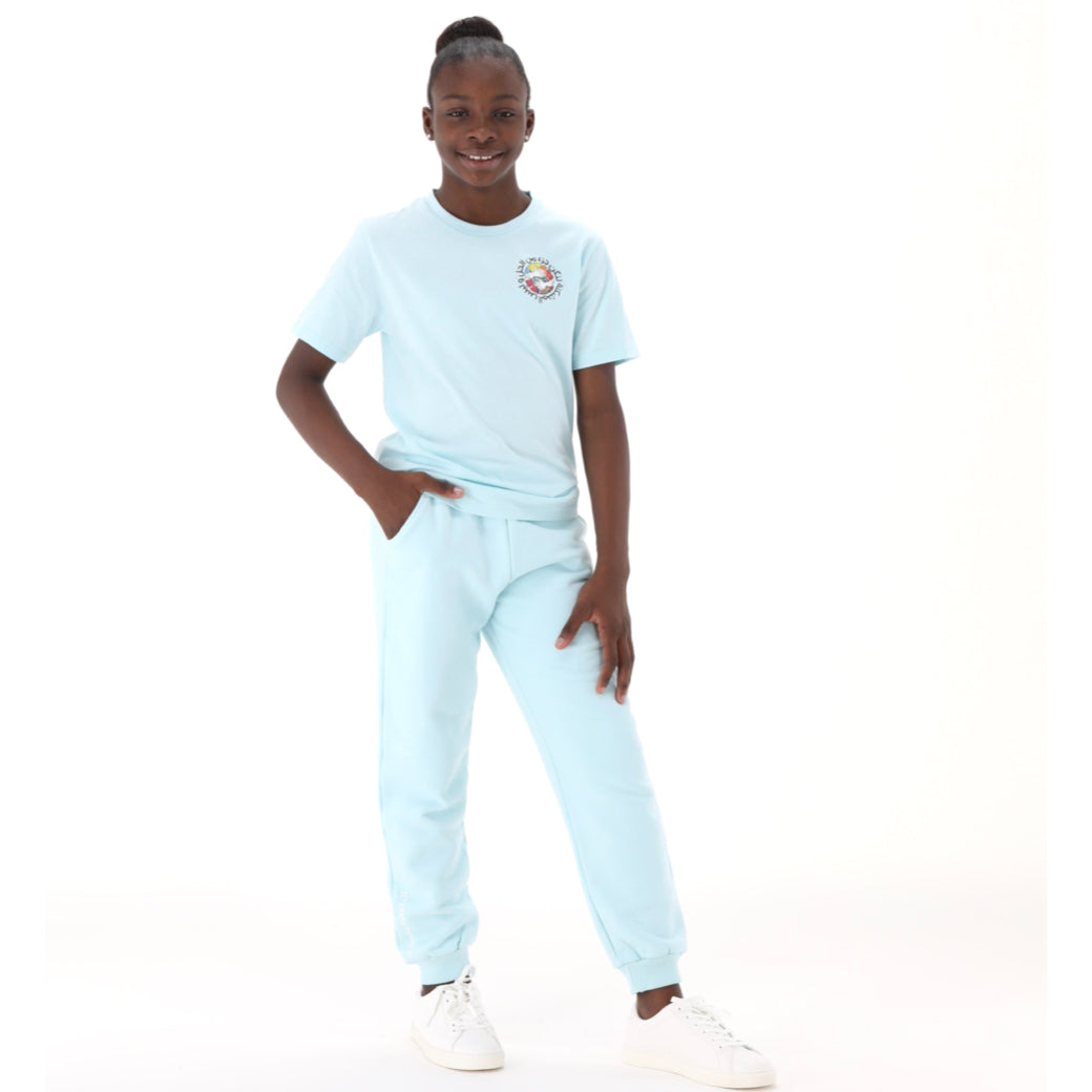 Track Pants Kids Blue Dugong - Baby Elephant Organic Wear