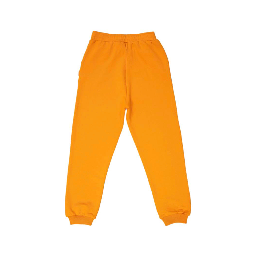 Track Pants Adult Orange Houbara Bustard - Baby Elephant Organic Wear
