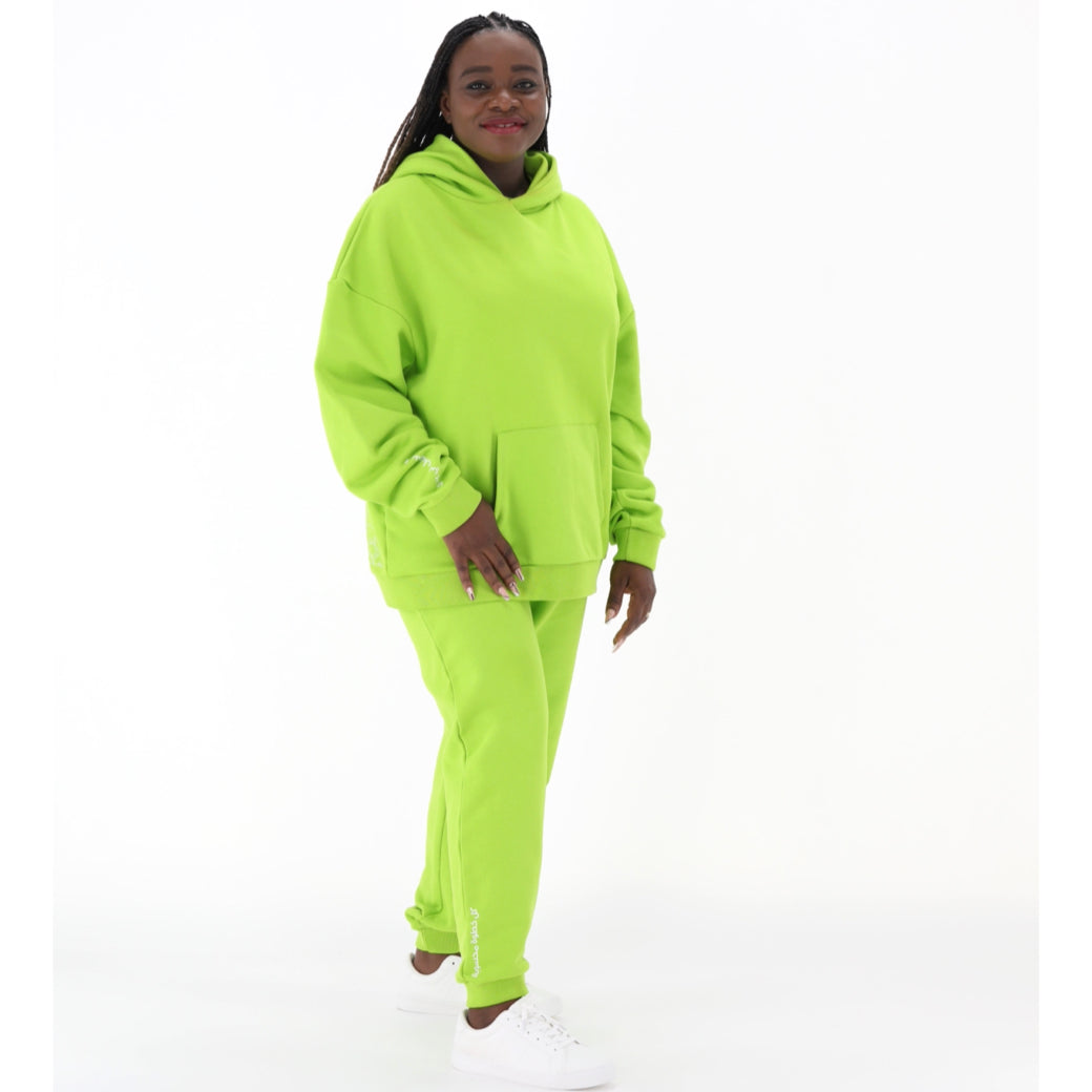 Track Pants Adult Green Oryx - Baby Elephant Organic Wear