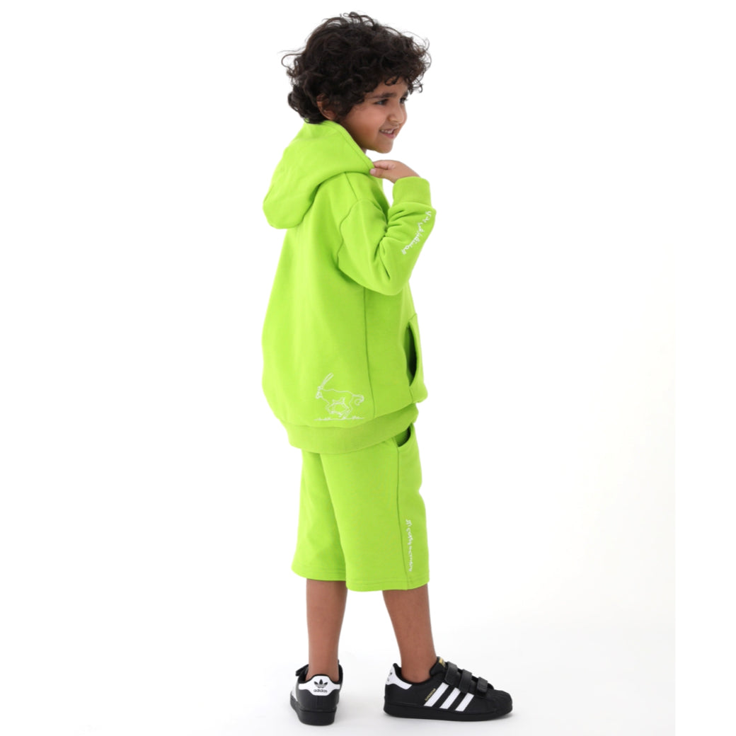 Short Pants Kids Green Oryx - Baby Elephant Organic Wear