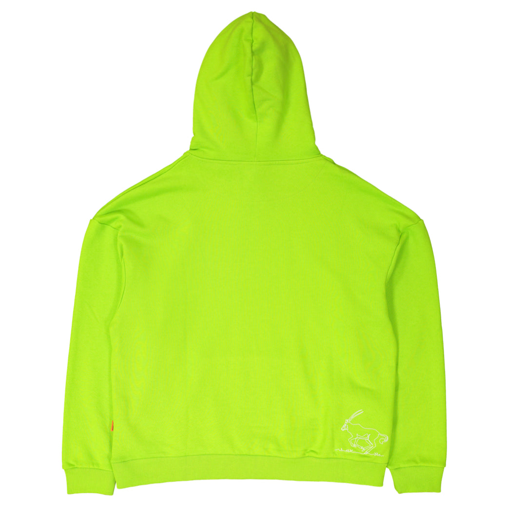 Adult Hoodie Green - Baby Elephant Organic Wear