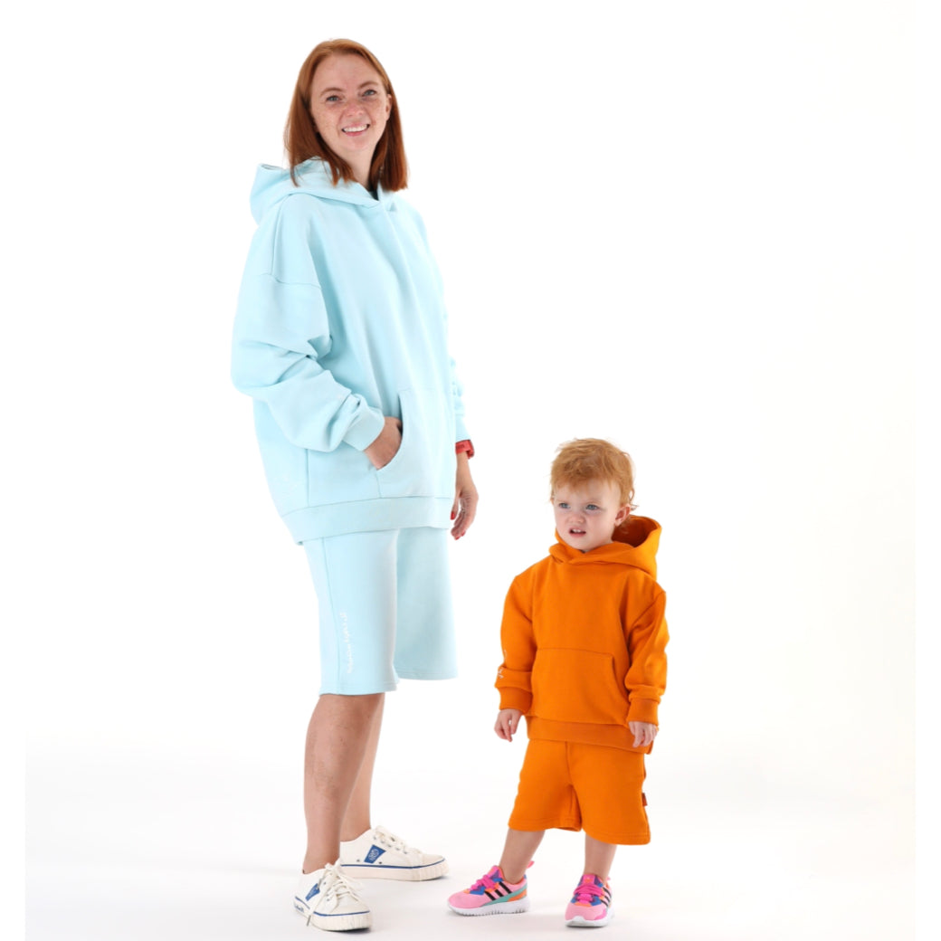 Short Pants Adult Blue Dugong - Baby Elephant Organic Wear