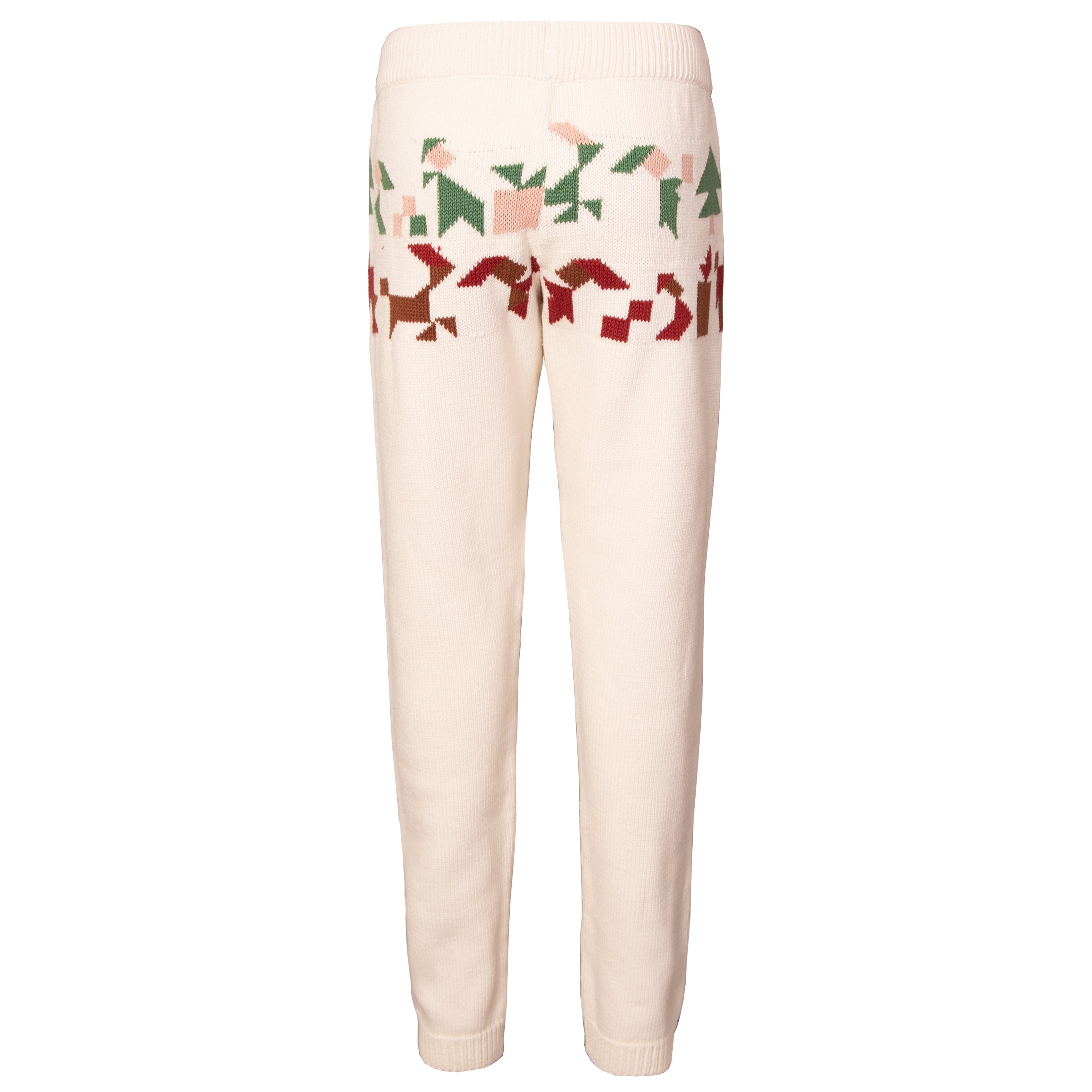 Off White Knitted Pants - Infantium Victoria