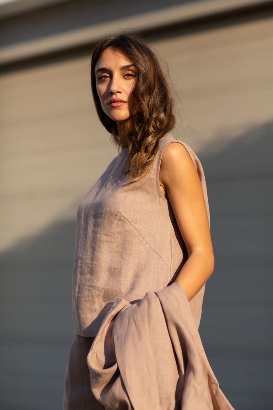 Desert Linen Pant Suit - Nature Hedonist