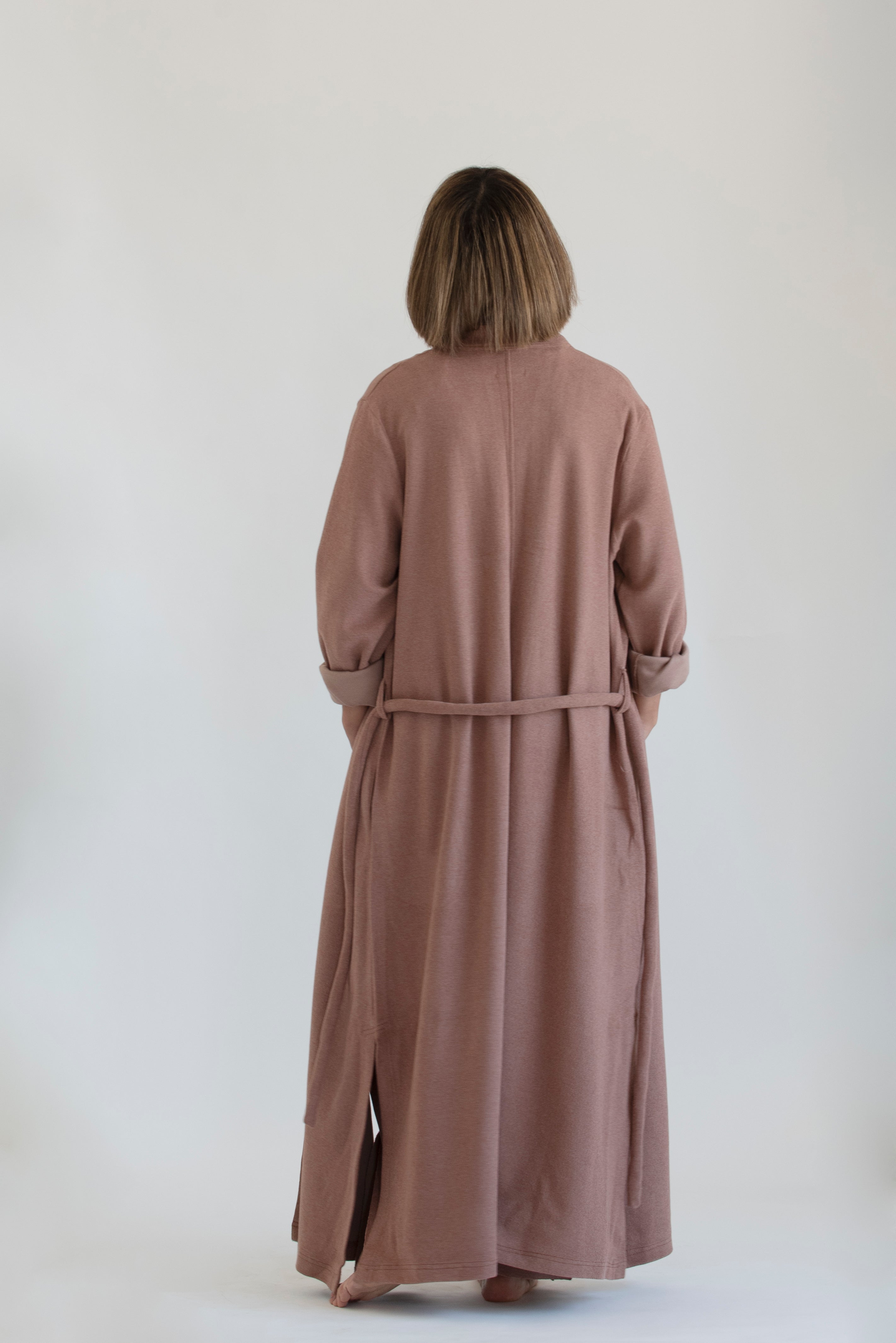 Classic Cotton Cashmere Robe - Maya Eco