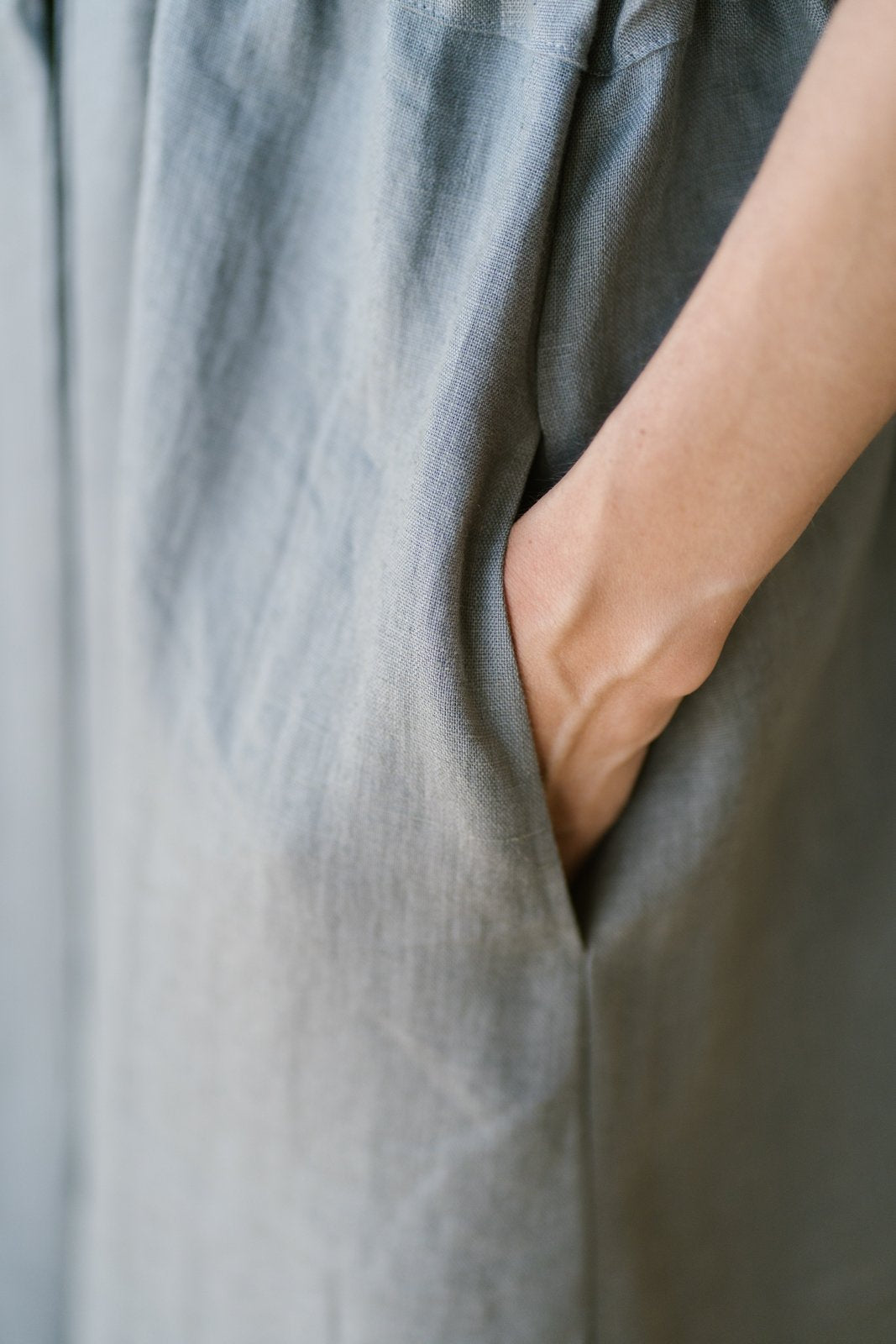Silence Dress Grey Earth - Motula