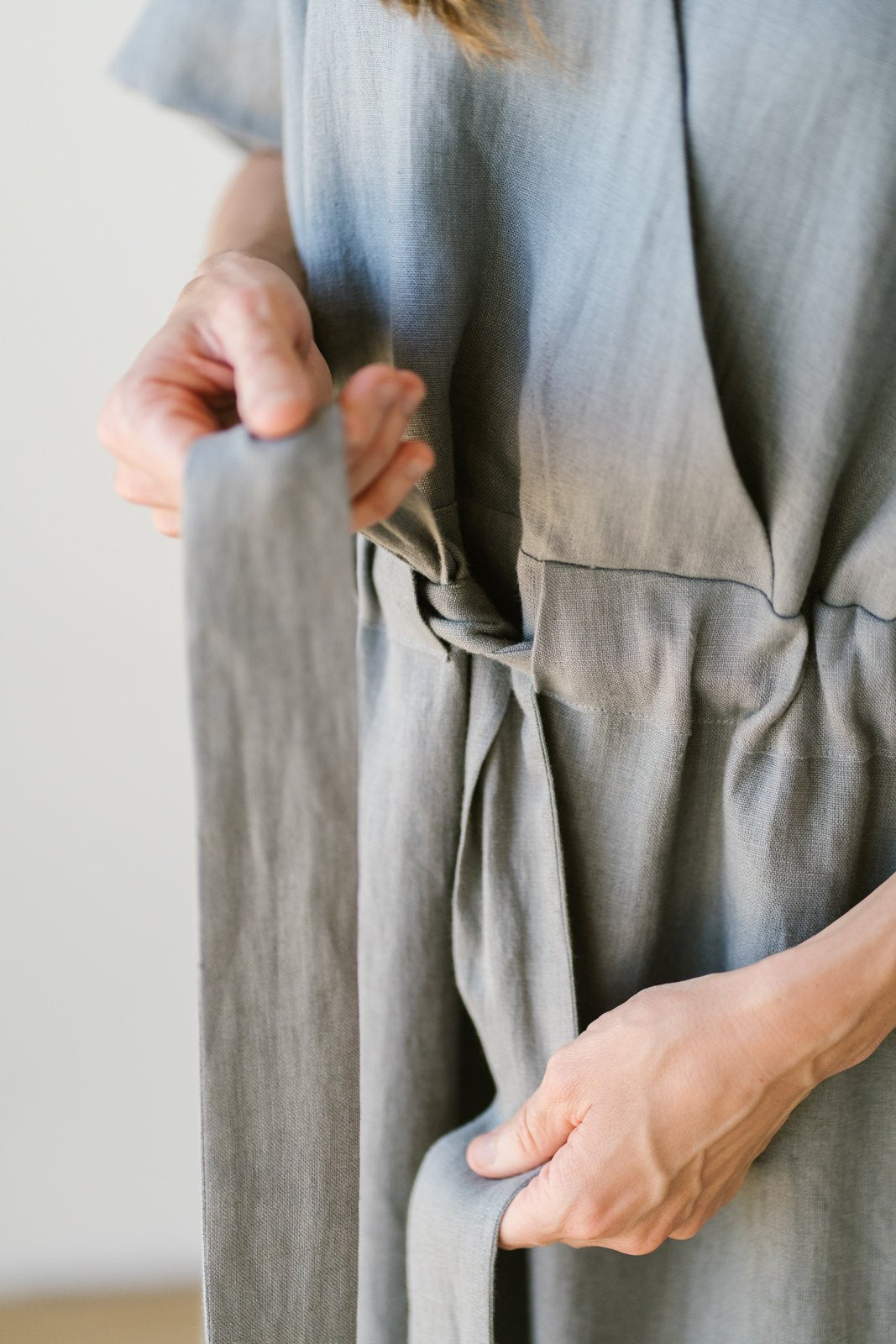 Silence Dress Grey Earth - Motula
