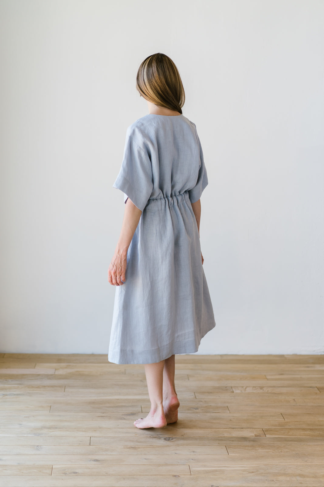 Silence Dress Mild Sky  - Motula